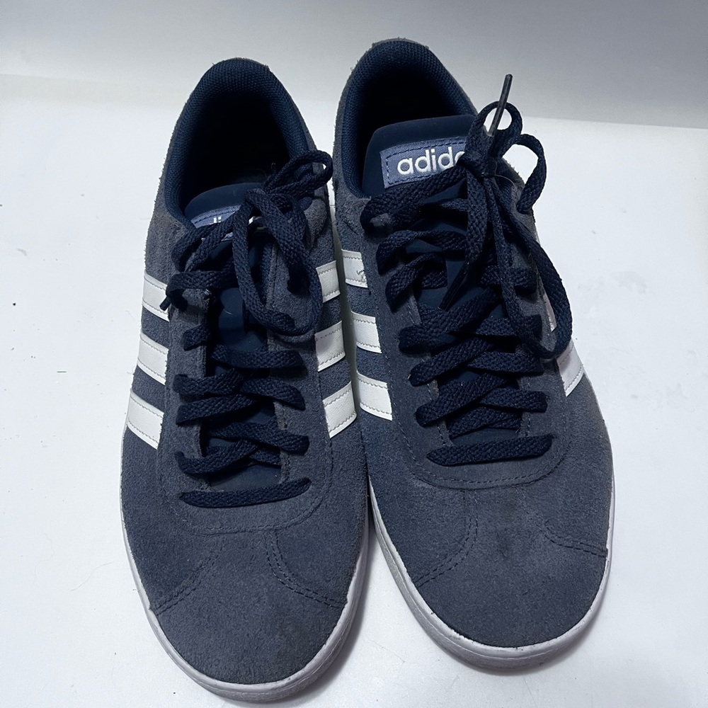 adidas Dark Blue and White Women's Sneakers